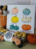 The Pumpkin Patch Watercolor Originals by Erin Lilly